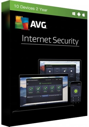AVG Internet Security - 10 Devices/2 Years 