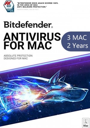 Bitdefender Antivirus for Mac /3 MAC ( 2 Years)