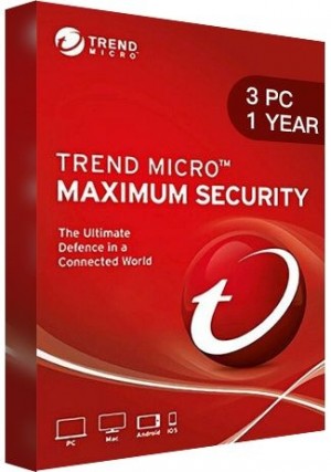 Trend Micro Maximum Security Multi Device / 3 Devices (1 Year)
